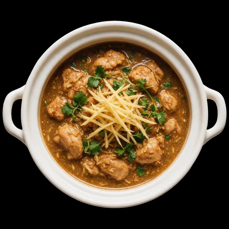 Chicken Ginger Handi