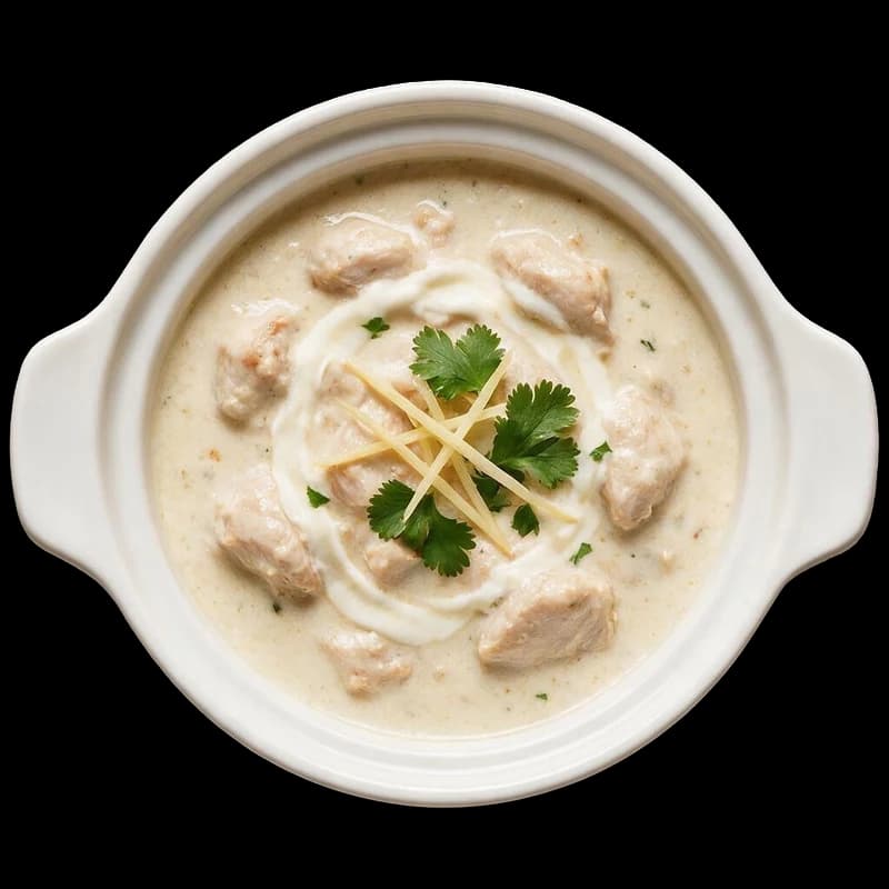 Chicken White Makhani Handi