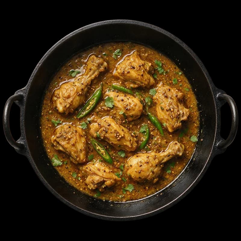 Chicken Achari Karahi