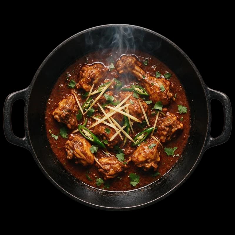 Chicken Smoke Karahi