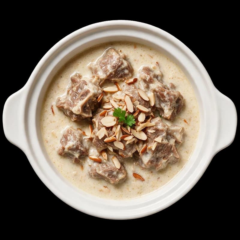 Mutton White Qorma